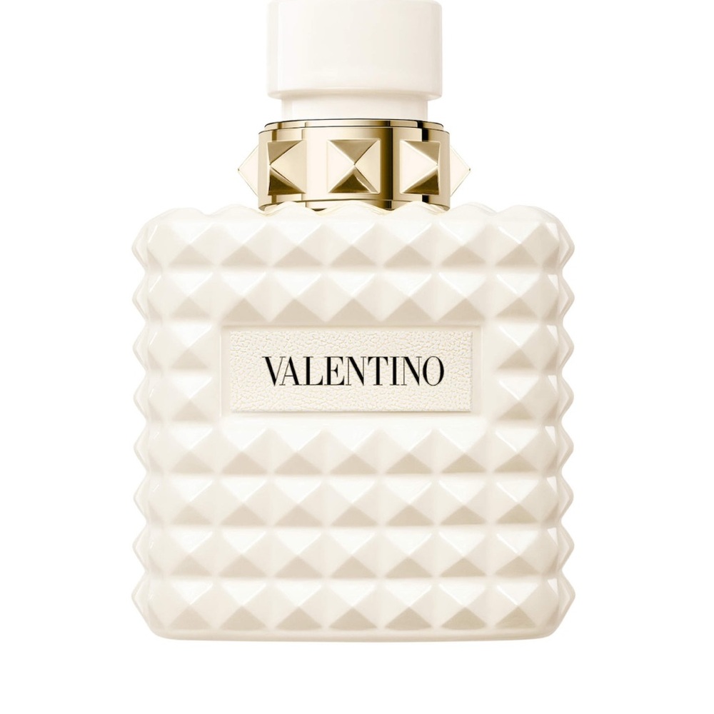 Valentino Ivory Perfume with Gold Accents. Limited edition new sold out perfume.